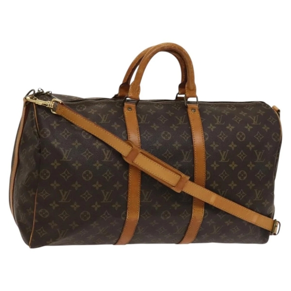 LOUIS VUITTON Monogram Keepall Bandouliere 50 Boston Bag - Picture 2 of 15